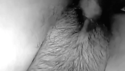 A hot hairy indian babe gets penetrated and fucked