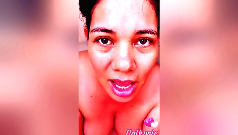 Indian milf with a nice face wants to suck my cock