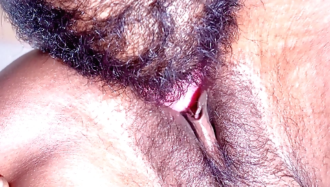 Indian girl gets her hairy pussy licked and fucked