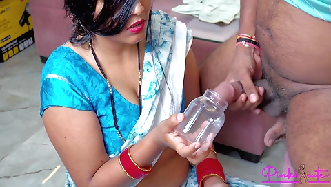 Indian girl with sexy saree fucked by her stepfather