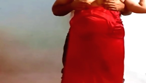 Indian amateur webcam vid with beautiful ass and tits