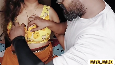 Stepmom and stepson fuck in bedroom in homemade video