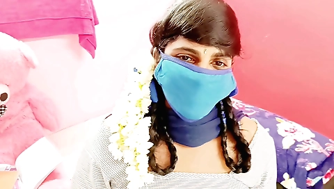 Indian tanned teen is having a deep throat sex video