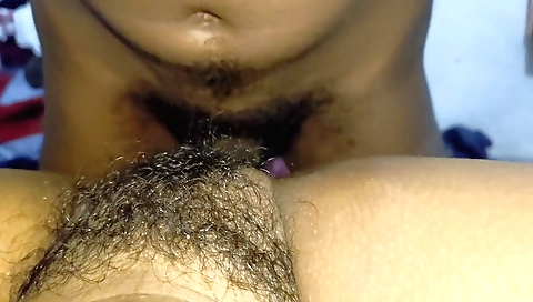 A blonde is getting fucked in a hot house for a handjob