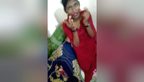 Indian brunette with a fat ass gets rammed by her boyfriend