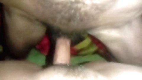 Indian hairy girl with a hairy pussy and her wet pussy
