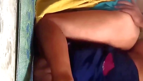 Indian teen girl with short hair and natural boobs fucked