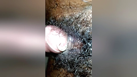 Indian brunette hairy girl gets fucked by her boyfriend