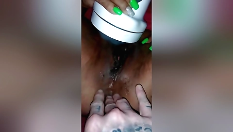 I am getting my ass fucked while I'm on a webcam webcam video