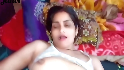 Stepsister makes a handjob and a hard fuck with her husband