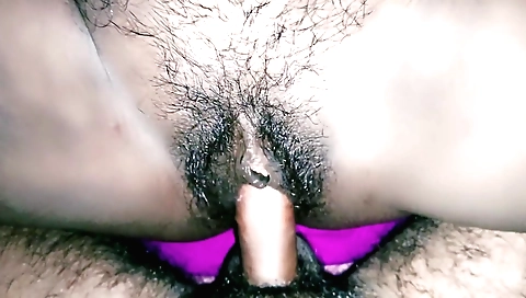 Indian girl in sexy lingerie gets her pussy fucked