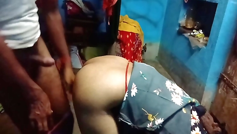 Hot brunette 18+ is giving a sex job from a black guy