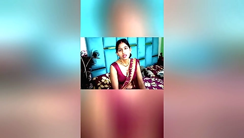Indian brunette stepsister wants to learn how to fuck