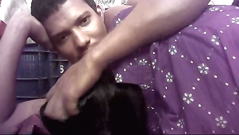 Indian housewife has her ass fingered in the village house