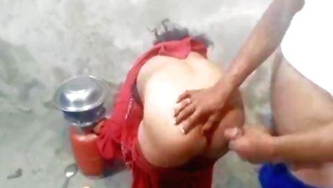 Indian big ass blonde amateur getting penetrated outdoors