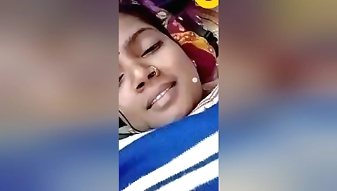 Horny hairy indian solo video show in homemade sex vid