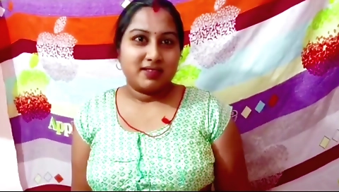 Indian brunette fucked with a huge dick in her ass