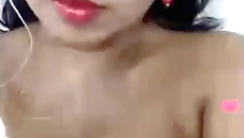 Sexy bhabhi tango live show with a hot brunette girl