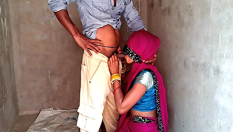 Indian girl getting deepthroat and her ass fucked hard