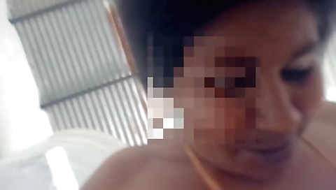 Indian slut with a huge booty is getting a blowjob and handjob