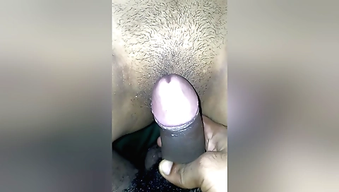 Indian girl in a sexy outfit sucks a dick on the couch