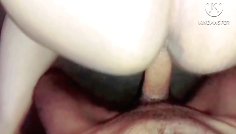 Indian teen in a hot POV with big tits taking a dick