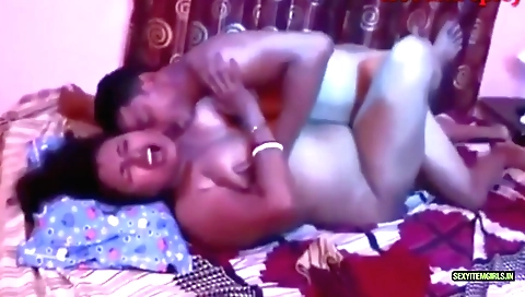 Horny indian chick with big tits wants to fuck old guy