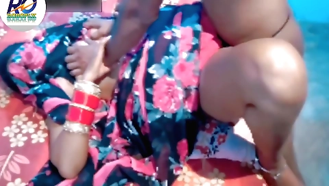 Indian girl giving a chance to get fucked in one place