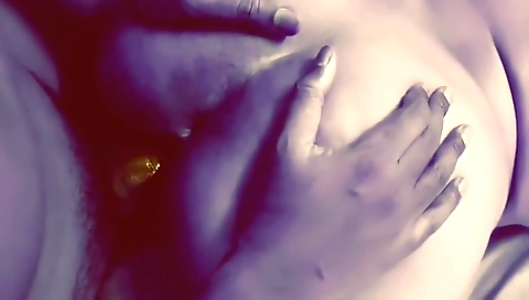 Indian wife fucked and penetrated in doggy style in bed