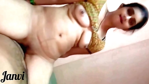 Indian girl with big ass got fucked with a pussy and ass