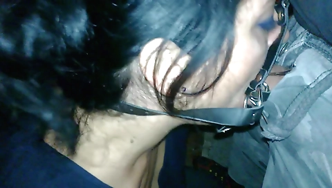 Hot amateur milf face-drenched with cum on spider gage