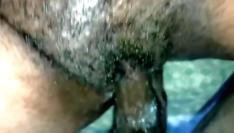 Hairy Indian teacher and her hairy ass getting creampied
