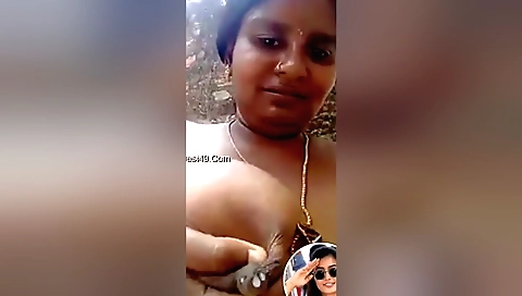 Indian girl in sexy outfit masturbating in a hot room