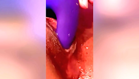 Indian solo female masturbates until her wet pussy filled