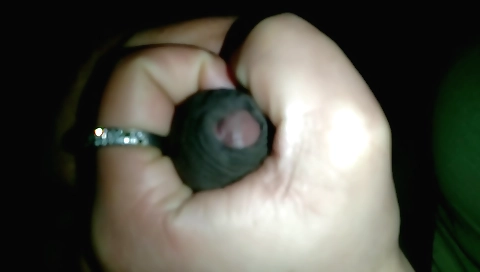 Indian girl with hairy body giving a handjob to lover