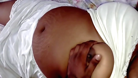 Hot brunette teacher with a sexy body gets humped by a guy