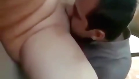 Brunette hairy pussy sex with her driver in webcam