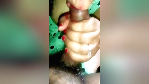 Indian brunette gets fucked by a guy below her job