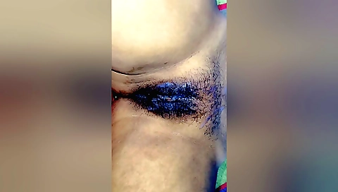 Indian pornstar in hairy and wet clothes in hd movie