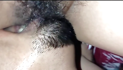 Hairy adult girl in hairy hairy hair trying all types