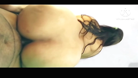Indian teen with a big booty getting her pussy fucked